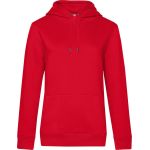 Damen Kapuzenpullover KING Hooded - Rot 3XL