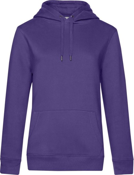 Damen Kapuzenpullover KING Hooded - Strahlendes Lila XL