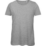 Damen-T-Shirt B+C Inspire T aus Bio-Baumwolle – Sportgrau XS