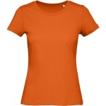 Damen T-Shirt B+C Inspire T aus Bio-Baumwolle – Urban Orange XL