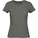 Damen T-Shirt B+C Inspire T aus Bio-Baumwolle - Millennial Khaki S