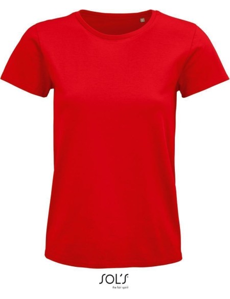 Damen T-Shirt Pioneer - Rot XXL