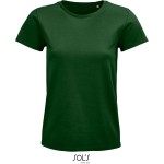 Damen T-Shirt Pioneer - Flaschengrün S