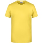 James+Nicholson 8008 Herren-T-Shirt aus Bio-Baumwolle – Gelb XXL