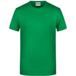 Herren-T-Shirt aus Bio-Baumwolle James+Nicholson 8008 – Farngrün 3XL
