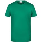 James+Nicholson 8008 Herren-T-Shirt aus Bio-Baumwolle – Irischgrün 3XL