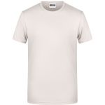 James+Nicholson 8008 Herren-T-Shirt aus Bio-Baumwolle – Natur S