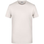 James+Nicholson 8008 Herren-T-Shirt aus Bio-Baumwolle – Natur XL