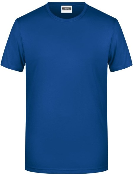 James+Nicholson 8008 Herren-T-Shirt aus Bio-Baumwolle – Dark Royal 3XL