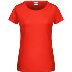 James+Nicholson 8007 Bio-Baumwoll-Damen-T-Shirt – Grenadine S