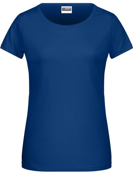 Damen-T-Shirt aus Bio-Baumwolle James+Nicholson 8007 - Dark Royal M