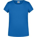 James+Nicholson 8007G Mädchen-T-Shirt aus Bio-Baumwolle – Cobalt XS
