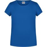 James+Nicholson Mädchen-T-Shirt aus Bio-Baumwolle 8007G – Royal L