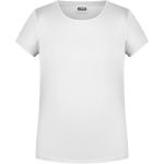 James+Nicholson 8007G Mädchen-T-Shirt aus Bio-Baumwolle – Weiß XS