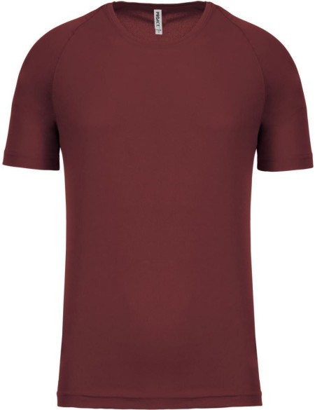 Kariban PA438 Herren-Sport-T-Shirt – Wein XS