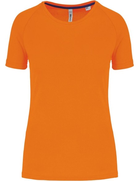 Damen-Sport-T-Shirt Kariban PA4013 – Fluoreszierendes Orange XS