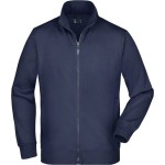 James+Nicholson JN46 Herren-Kapuzenpullover mit Reißverschluss – Marineblau XL