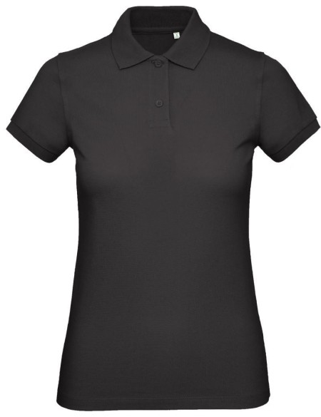 B+C Inspire Poloshirt für Damen – Schwarz S