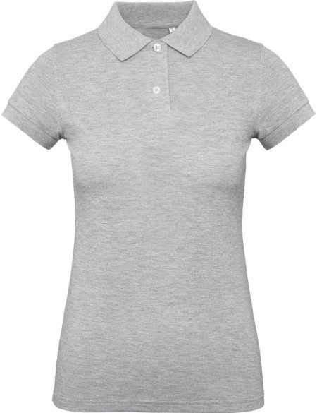 Damen-Poloshirt B+C Inspire Polo – Heather Grey L
