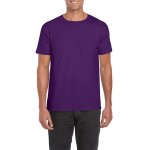 Herren T-Shirt Gildan GI64000 - Lila M