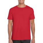 Gildan GI64000 Herren T-Shirt – Rot XL