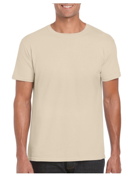 Herren T-Shirt Gildan GI64000 - Sand L