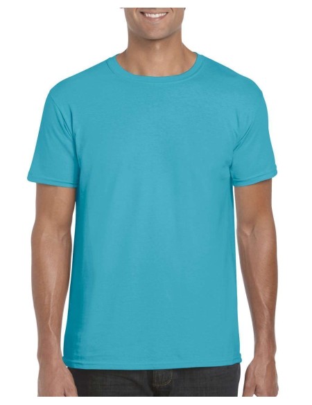 Herren-T-Shirt Gildan GI64000 – Tropisches Blau XL
